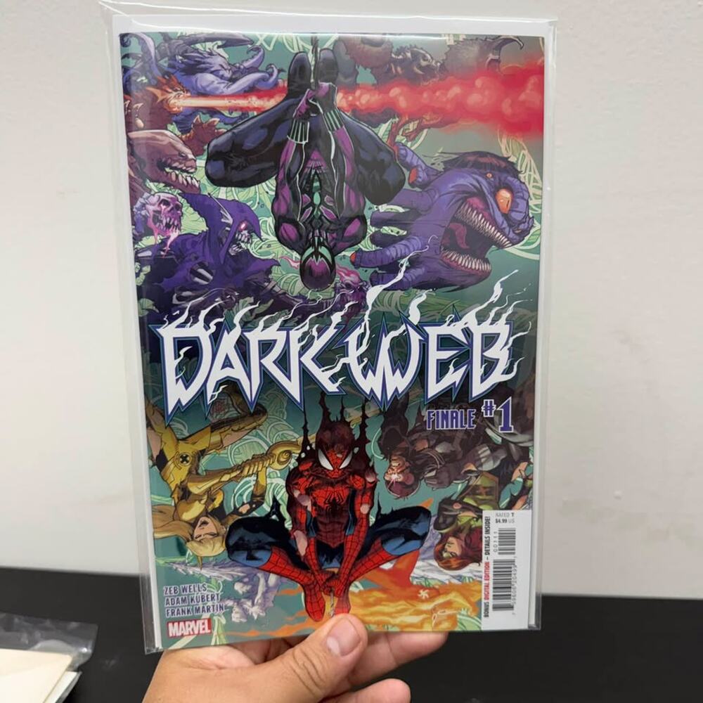 Marvel Dark Web Finale #1 Comic Book